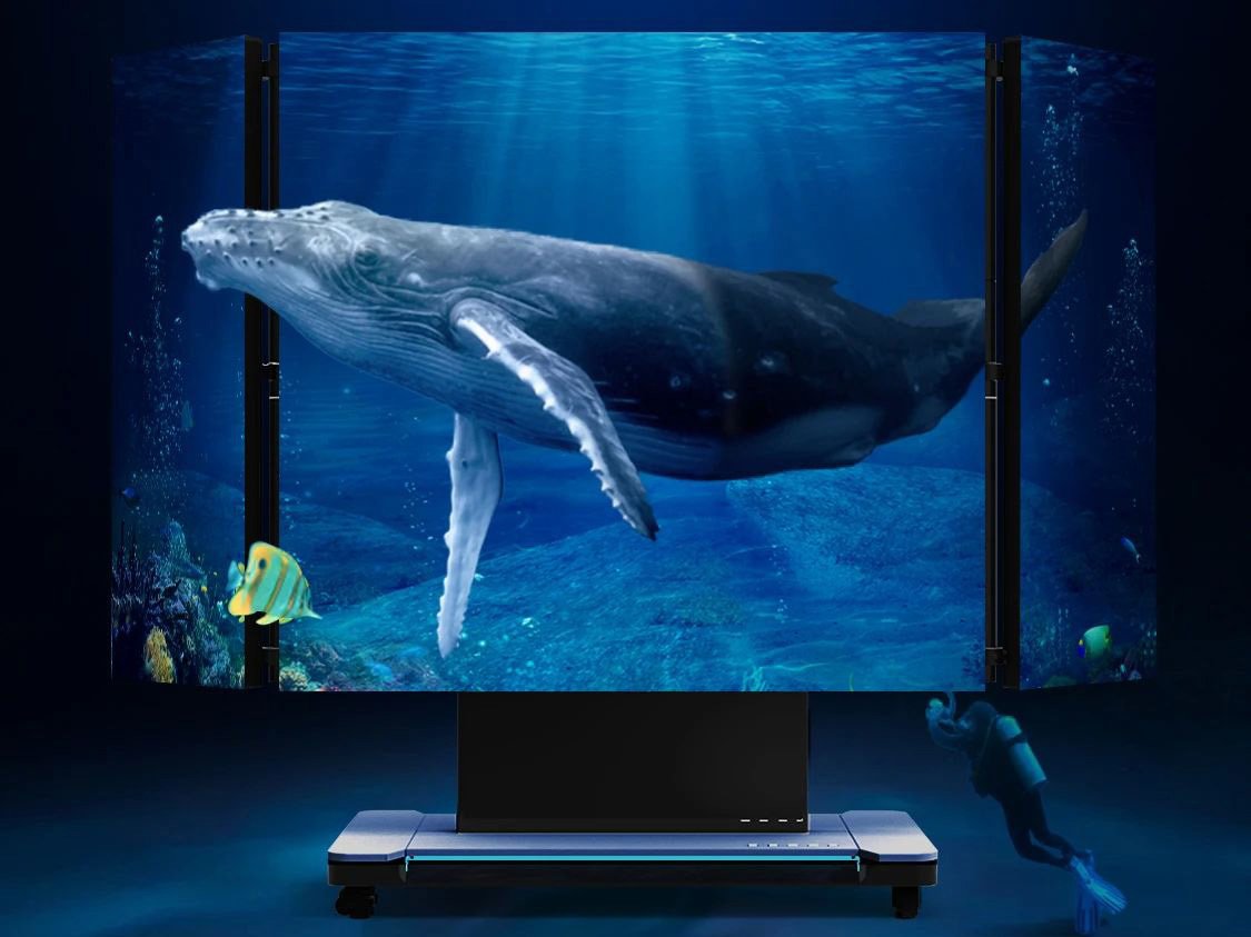 FUN88·乐天(中国游)全新一代3D折叠屏首秀北京教育装备展，开启智慧教育多维交互时代